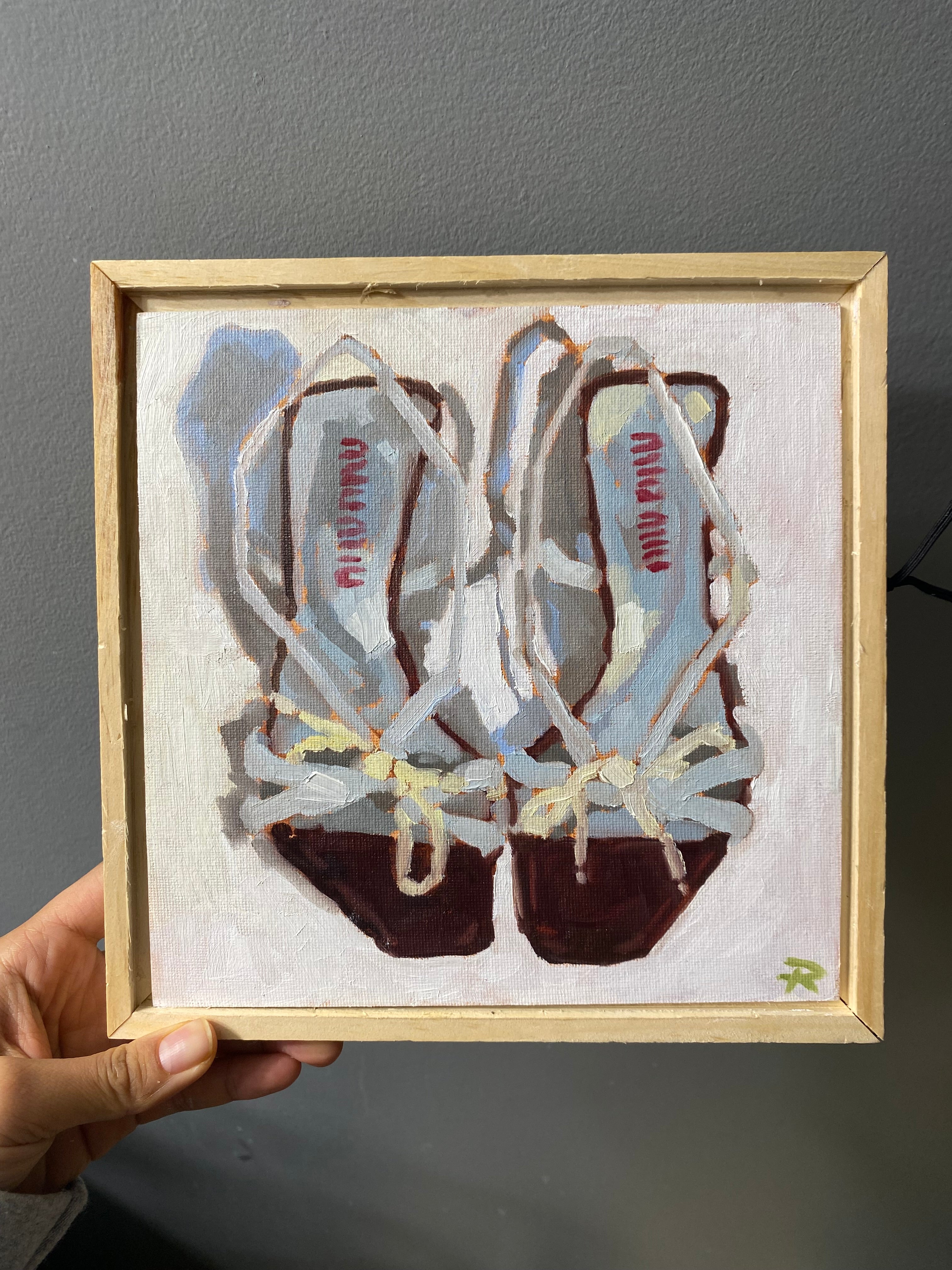 Miu Miu Butterfly 2000 Heels 8x8"
