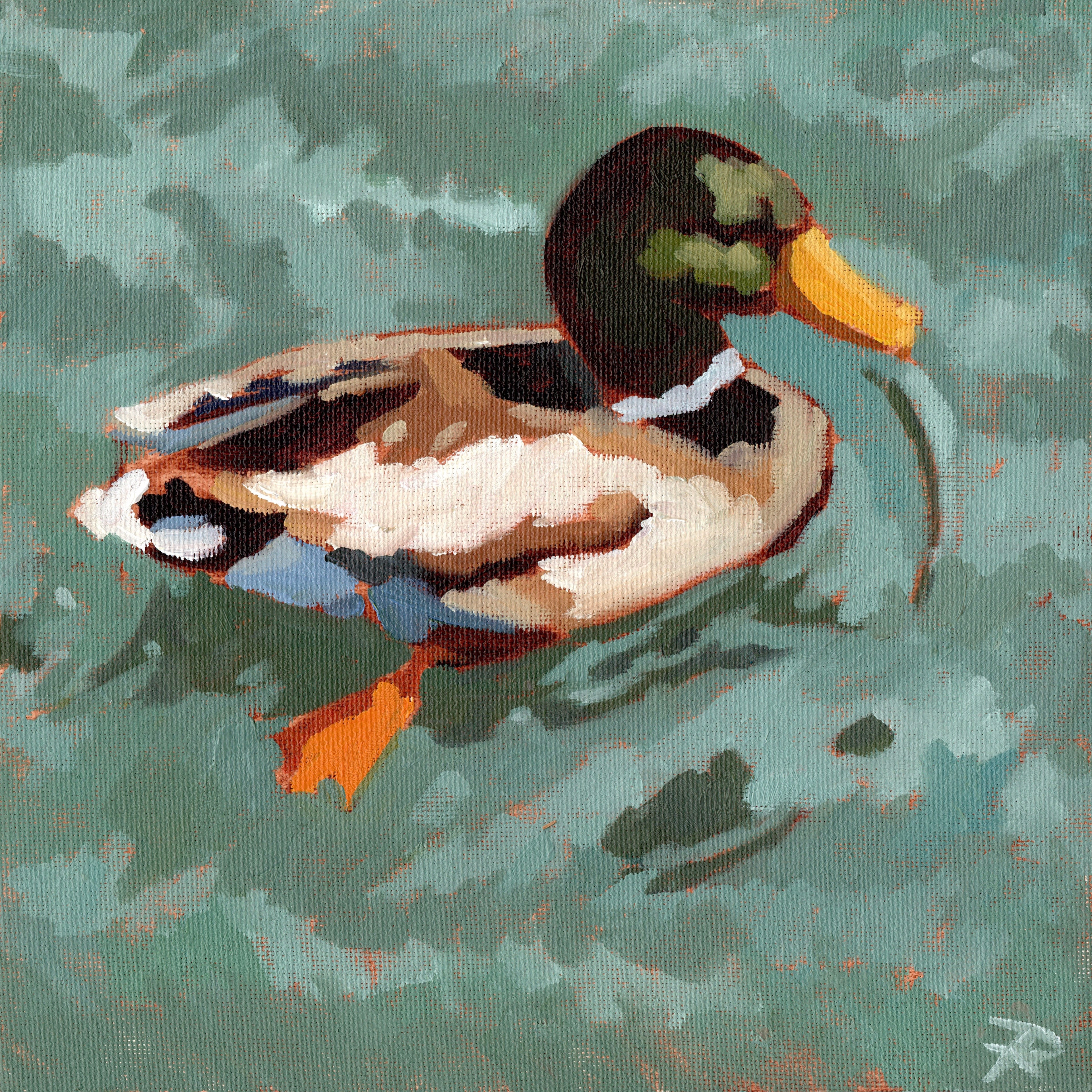 Ducking Around 8x8"