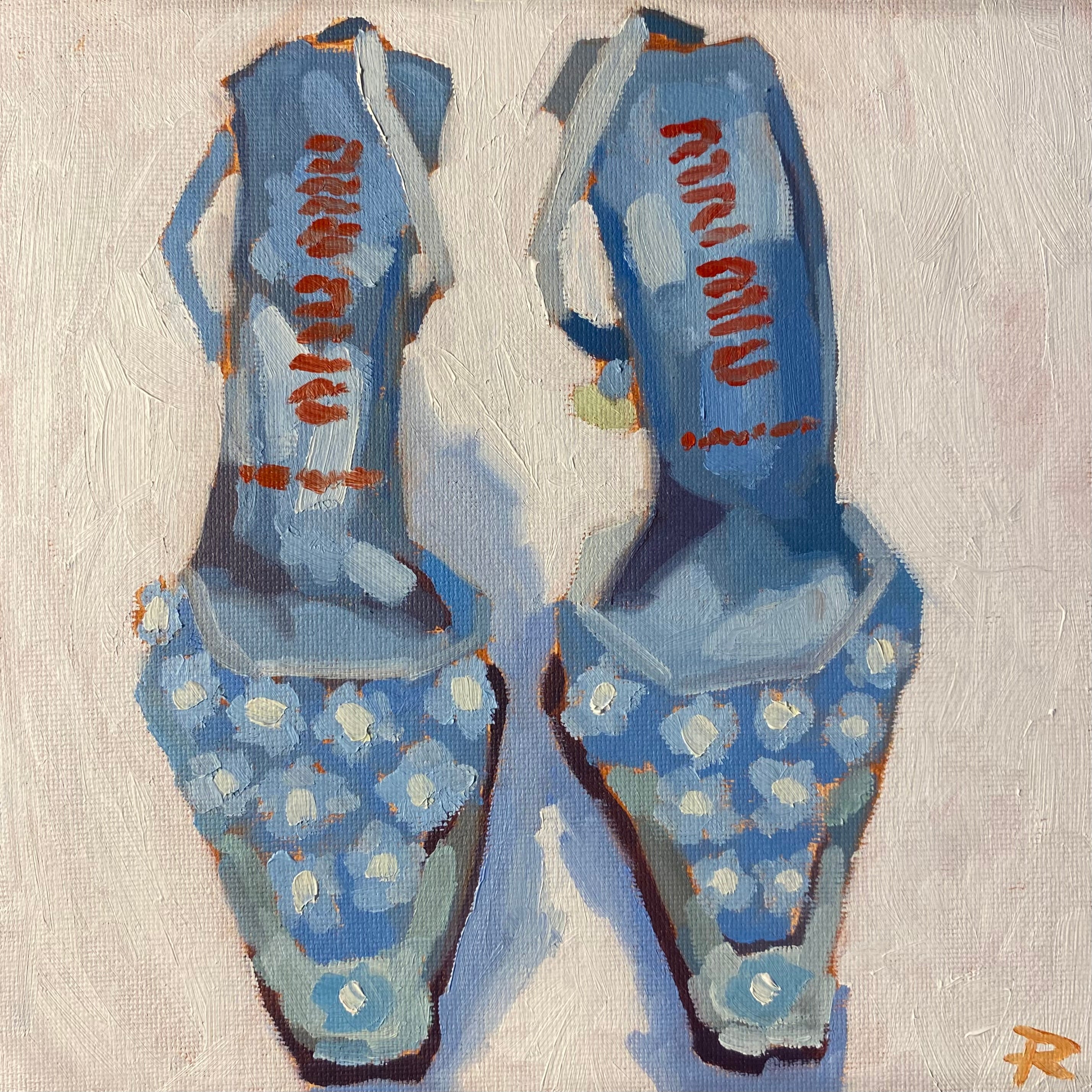 Blue 8x8"